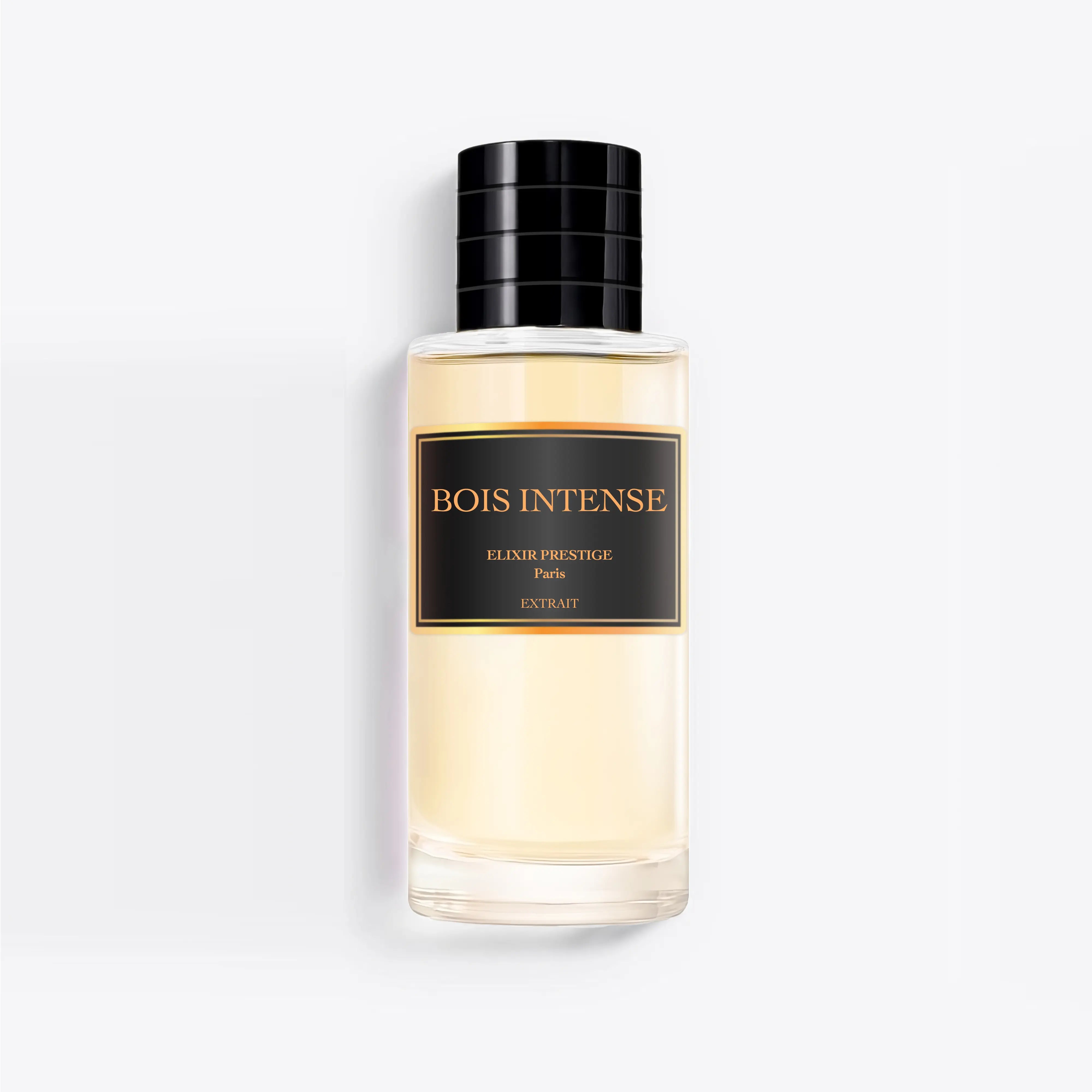 Flacon de parfum Bois Intense, alternative à Bois d'Argent Dior